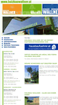 Mobile Screenshot of holzbauwallner.com